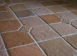 12+3 FREE CONCRETE SLATE MOLDS MAKE 12x12" FLOOR WALL PATIO TILES FOR $0.30 EACH image 1