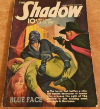 The Shadow Pulp Magazine February 15 1942 Blue Face VG+ - $74.00