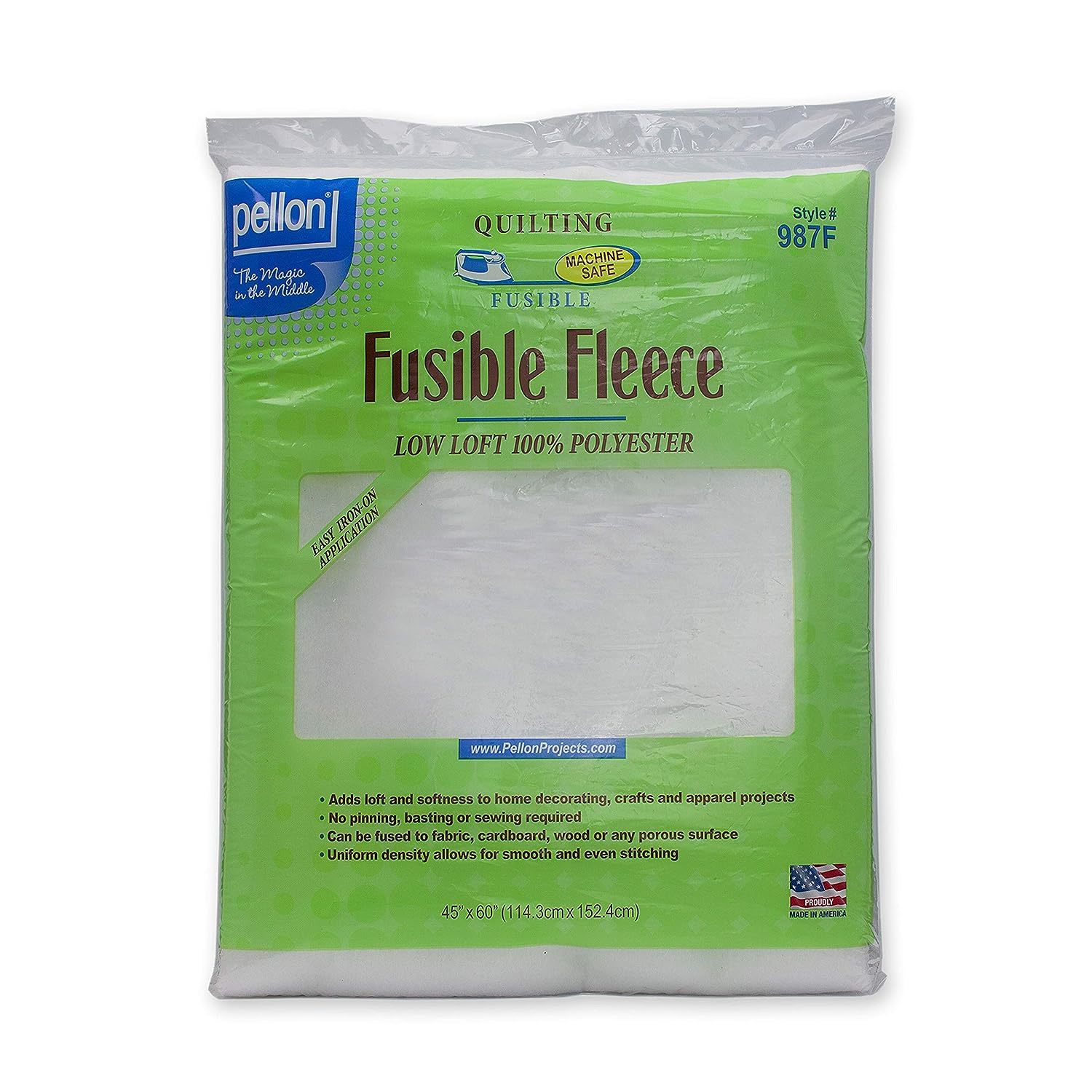 Pellon 15 911FF Featherweight Fusible Stabilizer, 3 Yds. Great