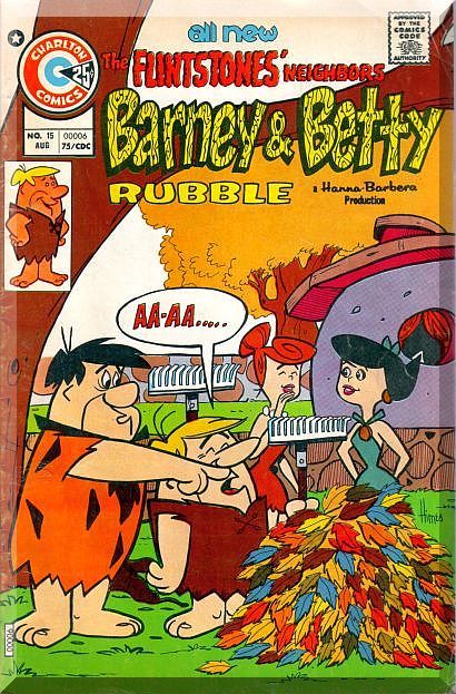 Barney And Betty Rubble 15 1975 Bronze Age Charlton Comics Flintstones Comics And Graphic 2135