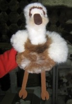 Cosy figure bird, soft toy is made with alpaca fur - $62.00