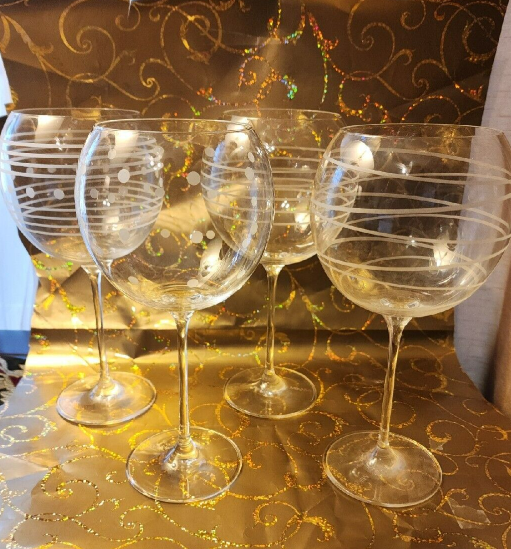 Cheers By Mikasa Balloon Wine Glasses Set of 4 Drinkware