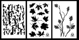 Tree Bark Camouflage Stencils 2 Pack Acid Tactical®