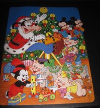 Lot of Disney Advent Calendar with 2 Disney Goofy-Pluto Window Decorations - $11.88