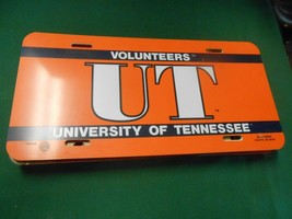 Great New License Plate Tag- Volunteers Ut University Of Tennessee..... - $17.41