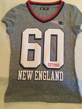 NFL Team Apparel Size 8 10 New England Patriots football jersey shirt gr... - $16.59