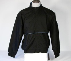 Nike ClimaFit Golf Black Zip Front Jacket Mens Medium Med M NWT $95 - $63.10