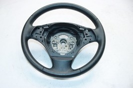 06-11 E90 E91 Bmw 328I 335I 325I Non Sport Steering Wheel Black Leather Y8858 - $96.79