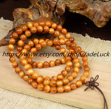 Free shipping - India blood dragon wood hand string 108 Rosary Bracelet Charm Be - $38.99