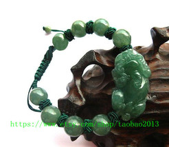 100% pure natural jade Pi Yao charm bracelet - $23.99