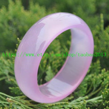 handmade natural pink agate bracelet, bringing good luck charm bracelet (54 mm - - $36.99