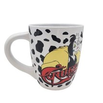 Cruella De Vil Disney 20oz Coffee Tea Mug Cup Red White Black Good Condi... - $15.99