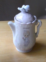 1995 Precious Moments Allspice Teapot Spice Jar  - $13.00