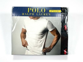 Polo Ralph Lauren Big & Tall 1X 2-Pack Cotton Crew T-Shirts Black NEW - $39.99