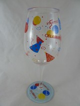 Novelty Wine Glass ~ Cute Love Quotes Hand and 50 similar items