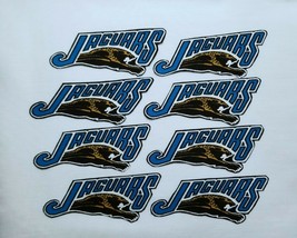 Jacksonville Jaguars VTG NFL Football Fabric Applique Iron Ons, Patchs 8 Pc - $4.00
