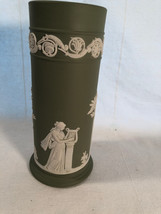 Wedgwood Sage Green 6.5 Inch Vase Classical Design Mint - $39.99