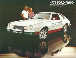 1978 Ford PINTO sales brochure catalog US 78 Squire Cruising Wagon - $6.00
