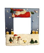 3-Dimensional Christmas Santa Picture Frame 6&quot; x 6.75&quot;  Photo size 3.5&quot; ... - $26.88
