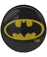 DC Comics Unisex Batman Logo Acrylic Screw Fit Body Piercing Plug, Black... - $10.77