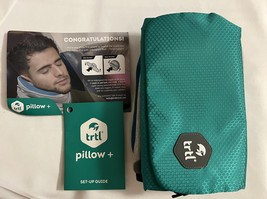 Trtl Pillow Plus Travel Pillow + Fully Adjustable Neck Pillow With Carry Bag - $59.95