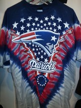 New England Patriots New Tie Dye V Dye T-Shirt - $28.70+