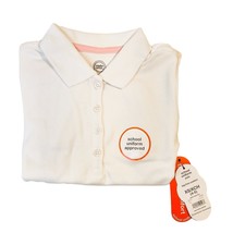 Wonder Nation Girls Uniform Short Sleeve Polo-style White XS Tagless Com... - $11.63