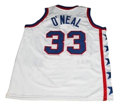 Shaquille O'Neal #33 McDonalds All American New Basketball Jersey White Any Size image 5