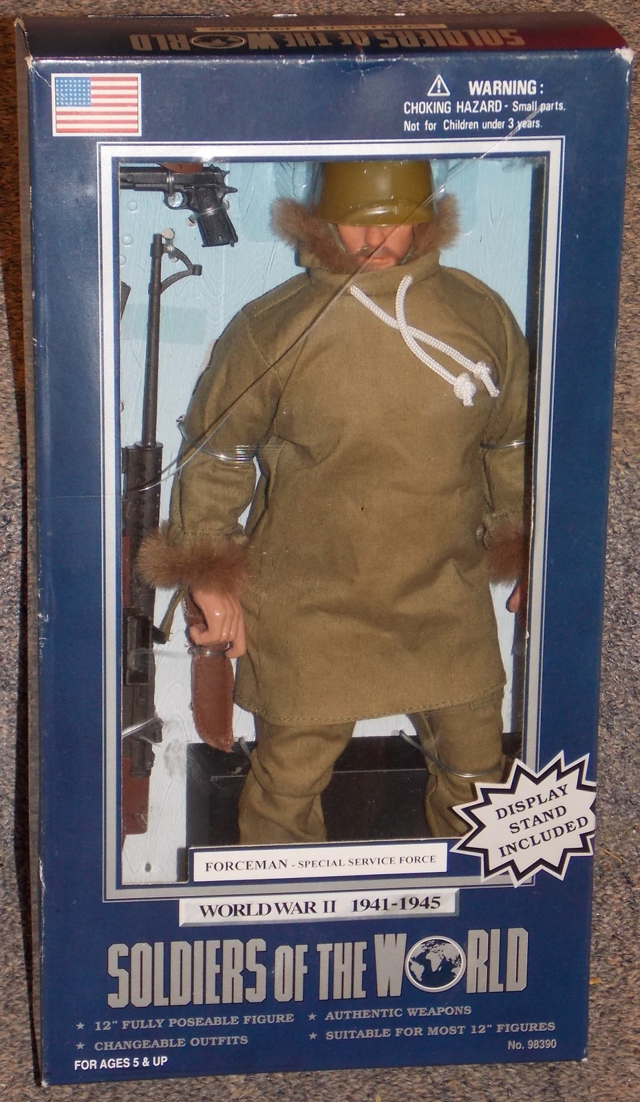 2000 Soldiers Of The World 12 inch Forceman World War 2 Figure New In