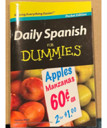 Daily Spanish for Dummies Pocket Edition *Pre Owned/Nice Condition* vv1 - $7.99