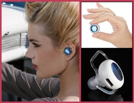 Tiny Wireless Bluetooth Stereo Earphone Headset 4.0  Answer Calls Listen Music