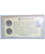 2005 WESTWARD JOURNEY AMERICAN BISON NICKEL FIRST DAY COVER,  2-PC, &quot;P&quot; ... - $35.00