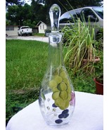 Hand Painted Wine Decanter - $9.89