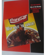 Two Coca-Cola Booklets Fountain Changing Trends and Non Carbonated Deman... - $0.99