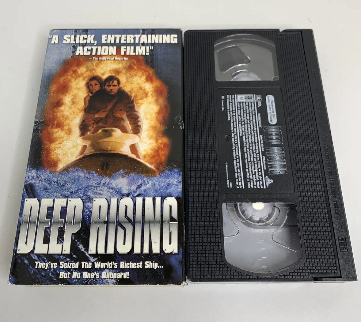 Deep Rising VHS Treat Williams, Famke Janssen - VHS Tapes