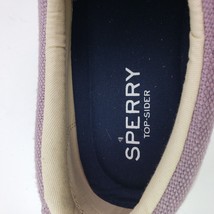 Sperry Striper CVO Hemp Mens Size 11 Elderberry Purple Boat Sneaker Shoes NEW Bx - $55.07