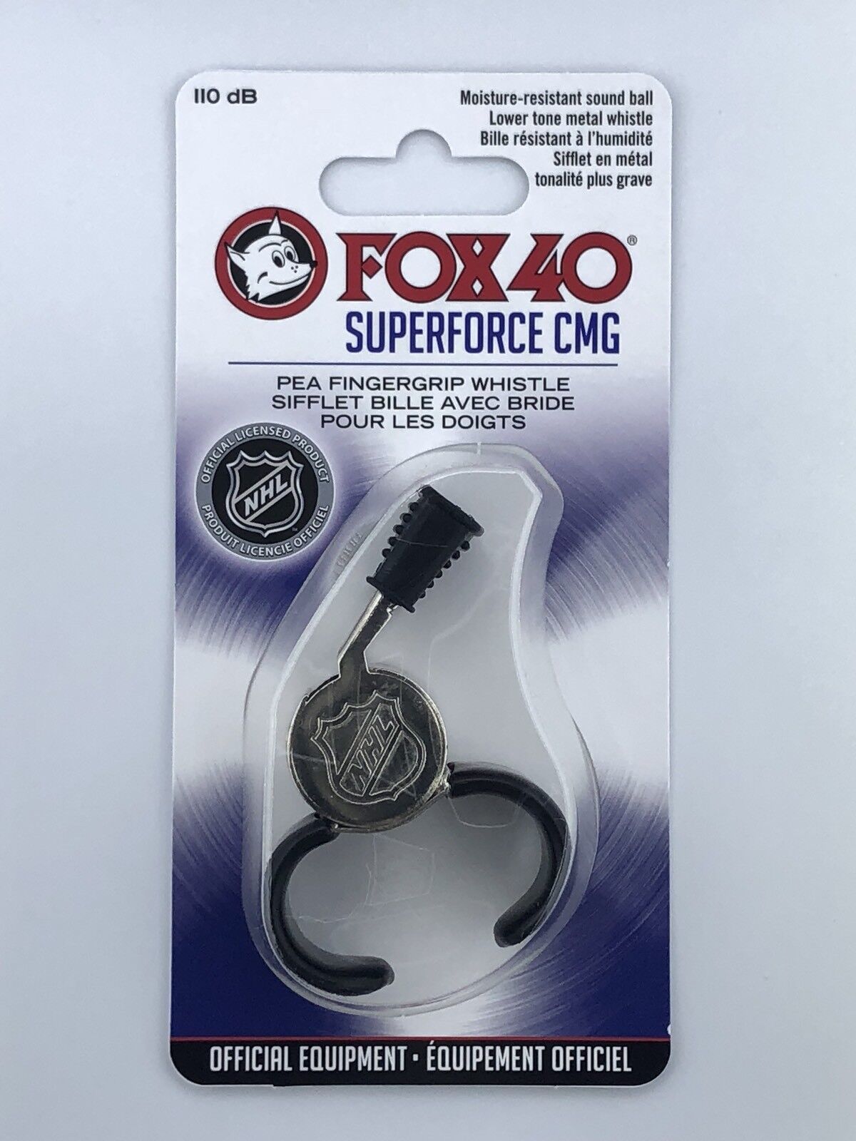 Fox 40 Super Force CMG Finger Grip Whistle NHL Hockey Referee 100
