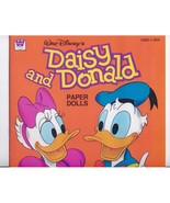 Disney's DAISY & DONALD PAPER DOLLS - vintage, uncut/unused - $15.00