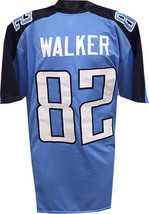 Delanie Walker unsigned Light Blue Custom Stitched Pro Style Football Jersey XL - $37.95