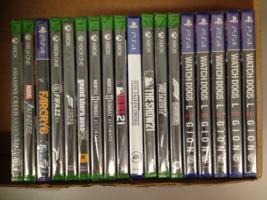 NEW/SEALED PlayStation 4, Xbox Series X, Xbox 1, Xbox 360 Video Games - $9.70+