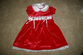 Red Youngland Velour Classic Holiday Dress Size 2T NWT - $20.00