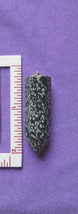Snowflake Obsidian Point Pendant/Chunky/NOS - $7.99
