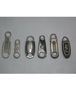 Lot of (6) Assorted Luggage Replacement Zipper Pulls - $10.00
