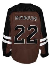 Burt Reynolds Mystery Alaska Movie Hockey Jersey New Brown Any Size image 2