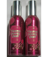 Bath &amp; Body Works Concentrated Room Spray TWISTED PEPPERMINT Lot Set of 2 - $25.48