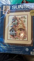 Dimensions Sunset Cross Stitch Kit &quot;New Home&quot; 2004 New-Unopened 14ct 13715 - $67.31