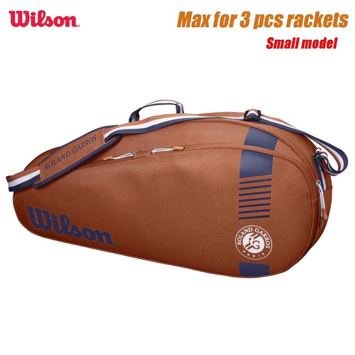Wilson 2023 France Open Team 6 Pack Duffel Tennis Racket Bag Ro Garros