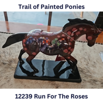 Painted Ponies #12239 Run For The Roses Exclusive Retired 2007 With Original Box image 2