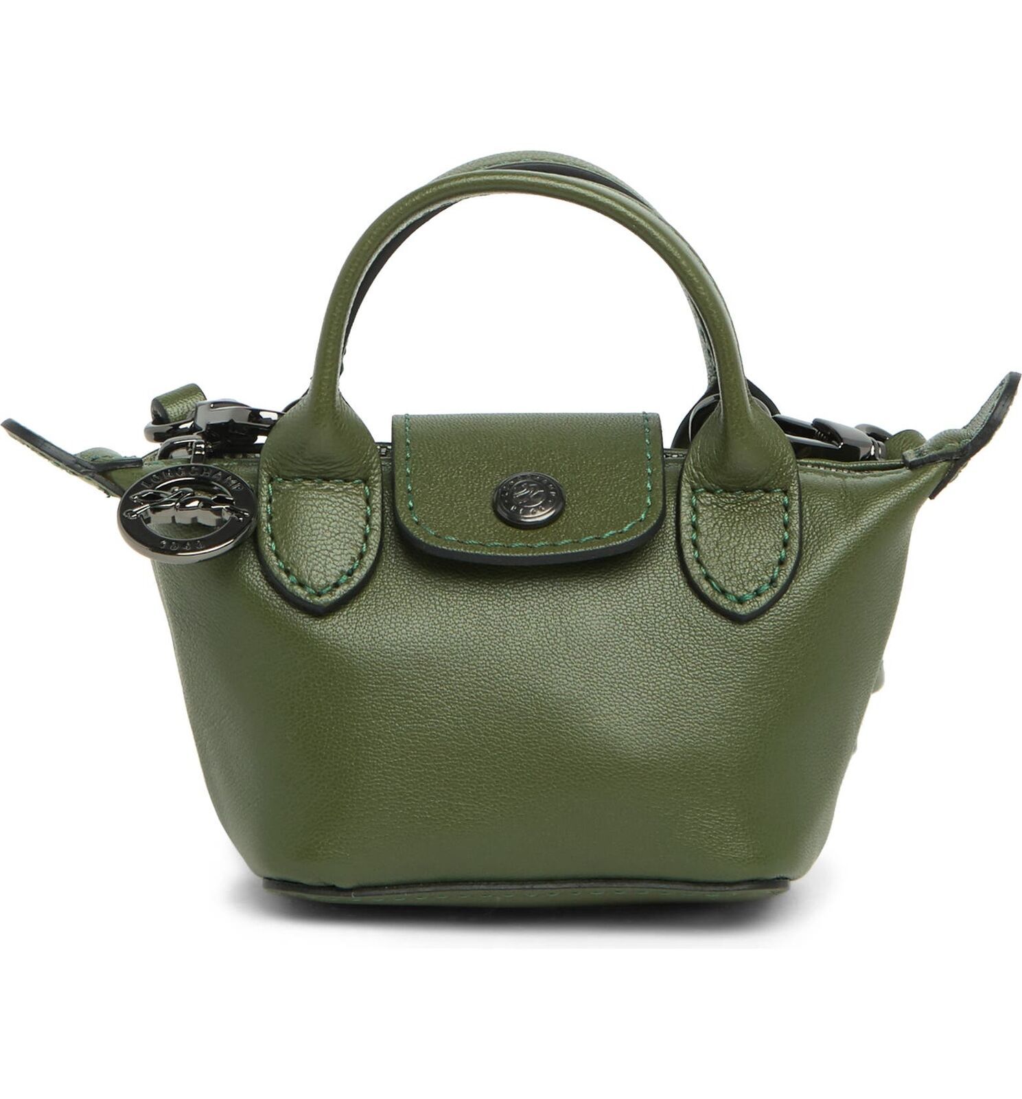 Longchamp Epure Embossed Leather Bucket Bag ~NIP~ Brown
