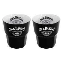 Jack Daniels Old Fashion Glass Set Black - $28.98